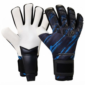 Professional Sports <b>Latex</b> Football Goalkeeper <b>Gloves</b> with Finger Protection Anti-Slip for Outdoor Use Kids & Adults - Product Image 2