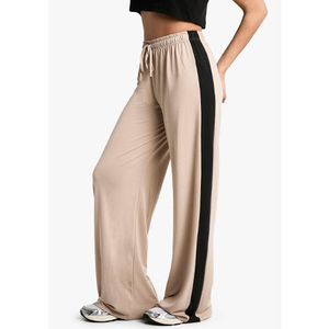 Services OEM, pantalons pour femmes de haute qualité, pantalons slim fit décontractés pour femmes, taille haute, couleur unie, streetwear, respirants - Product Image 4
