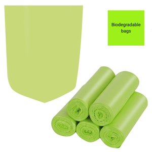 Bolsa de camiseta en rollo, superventas 2026, precio de fábrica, 100% compostable, biodegradable, sostenible, 30L 40L - Product Image 4