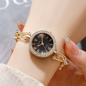 Reloj de Oro Elegante y Exquisito para Mujer, Relojes de Lujo con Correa Creativa para Dama, Regalo Perfecto para Mujer - Product Image 4