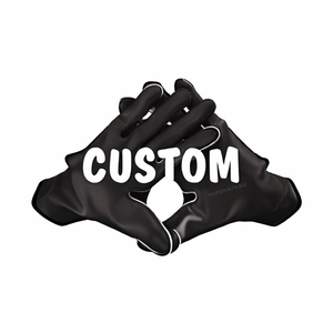 New Rhinestones Football Receiver Gloves <b>Top</b> Trending American Football Gloves Manufacturer & Supplier Custom Receiver Gloves - Product Image 4