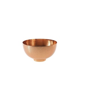Bol de service en cuivre artisanal de qualité supérieure pour la restauration, la cuisine domestique et la mise en scène de table pour les occasions festives - Product Image 3