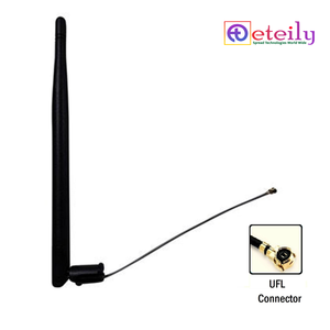 เสาอากาศยาง6dBi eteily 315MHz ลดต่ำติดตั้งง่ายพร้อมสายเคเบิล1.13มม. ขั้วต่อ UFL ผลิตในอินเดียเพื่อการสื่อสาร - Product Image 2