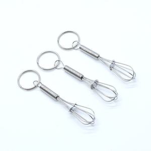 304 Roestvrijstalen Mini Ei Garde Sleutelhanger Charme Keuken Gebruiksvoorwerp Sleutelhanger - Product Image 3