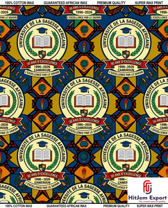 Custom African Wax Print Fabric Manufacturer University Anniversary Convention Uniform Celebration Fundraising Textile Supplier - Product Image 5