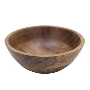 Juego de Tazones de Madera Hechos a Mano, Tazones para Servir de Madera de Acacia Natural, Ecológicos, para Cocina, Comedor, Ensaladas, Sopa, Arroz - Product Image 5