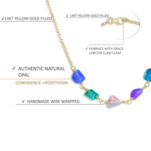 NECKLACE 5 MULTI COLOR STONE <b>CHAIN</b> 5 Multi Color Stone <b>Chain</b> Necklace for Women Stylish 5 Multi Color Stone <b>Chain</b> Jewelry Trendy - Product Image 3
