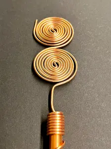 Varillas de Energía de Cobre Puro para Electrocultura de Doble Espiral, para el Crecimiento Natural de Plantas en el Jardín, Herramienta Energética Potente a Precio de Mayoreo - Product Image 2