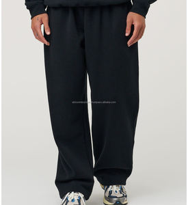New Men' Active Wear Trousers Sports <b>Pants</b> 3D Puff Print Fleece Sweatsuits Men Sweatpants Stacked Sweat <b>Pant</b> - Product Image 1