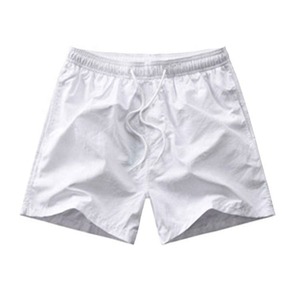 Pantalones Cortos de Lona Tejida con Estampado Estilo Hip Hop para Hombre, de Alta Calidad, Azules, 100% Algodón, Talla Grande, Cintura Elástica Cómoda, ODM Frontal - Product Image 3