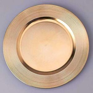 Plato decorativo antiguo de 13 pulgadas para restaurantes, fiestas, suministros para servir comida y platos con impresión de logotipo personalizado - Product Image 4