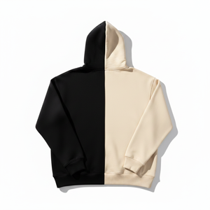 เสื้อฮู้ดผู้ชายแบบมีซิป สีตัดกัน สไตล์ลำลอง ผ้าฝ้าย ทรงปกติ สำหรับฤดูหนาว รับผลิตตามสั่งขายส่ง - Product Image 3
