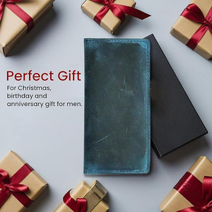 Portefeuille Homme en Cuir Véritable de Haute Qualité avec Logo Personnalisé, Longueur Maximale, Fabrication Usine, Prix de Gros, Édition Style 2026 - Product Image 5