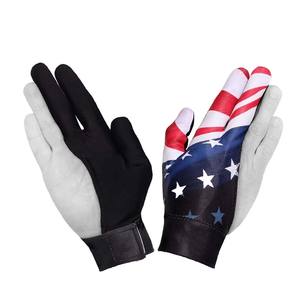 Gants de billard à trois doigts avec logo personnalisé, gants de snooker anti-usure, gants de billard en spandex pour droitiers et gauchers - Product Image 1