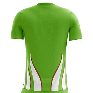 Ventes en gros d'uniformes de football américain personnalisés imprimés par sublimation, ensembles complets de maillots respirants, anti-humidité, séchage rapide - Product Image 5