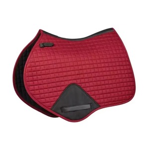 Breathable Shock Absorbing Horse Saddle Pad Custom Logo <b>Equestrian</b> Jumping and Dressage Saddle Pad for Horse Riding - Product Image 1
