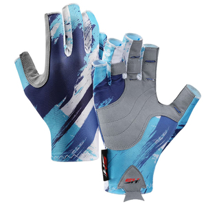 Guantes de Pesca Unisex de Alta Calidad con Logotipo Personalizado, Protección UV, Aislantes, de Poliéster, para Uso en Exteriores, MOQ Bajo - Product Image 1