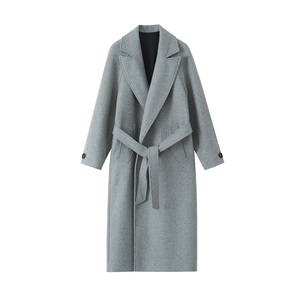Custom Women's Long Wool Coat Manufacturer OEM ODM Warm Winter Outerwear Wholesale Factory Price - Product Image 1