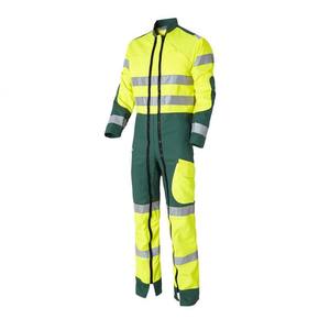Custom Logo Safety Coverall Uniform Durable Cotton Polyester Industrial Workwear Manufacturer - Product Image 3