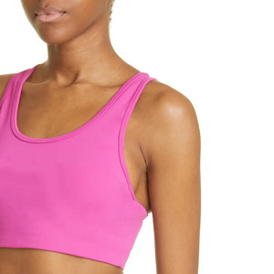 Women Seamless Sports <b>Bra</b> Medium Support Solid Navy <b>Blue</b> Yoga Top Customized Sports <b>Bra</b> Design Breathable Gym Wear For Women - Product Image 2