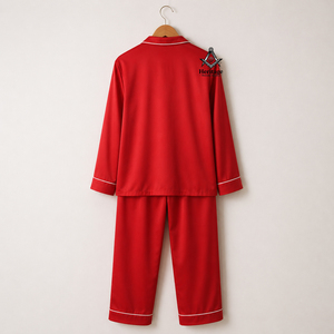 Ensembles de pyjamas décontractés personnalisés HMR – Nouveaux survêtements printemps haut et bas avec passepoil Delta Sigma Workwear - Product Image 3