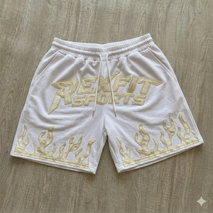 กางเกงขาสั้นตาข่ายปักลายแบบกำหนดเอง REXFIT SPORTS สำหรับผู้ชาย เล่นบาสเก็ตบอล ออกกำลังกาย วิ่ง ฟิตเนส ผู้ผลิตขายส่ง ราคาสมเหตุสมผล - Product Image 1