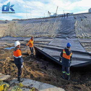 Tùy chỉnh chống thấm cá tấm Ao chống thấm màng chống ẩm 0.3mm Độ dày antiseep HDPE EPDM geomembranes - Product Image 4