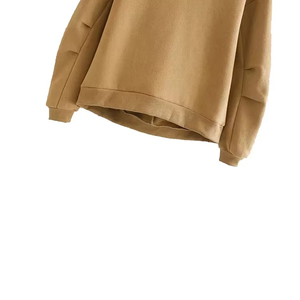 Sudaderas con capucha y sudaderas de algodón para mujer de talla grande, cómodas y holgadas, estilo casual - Product Image 4