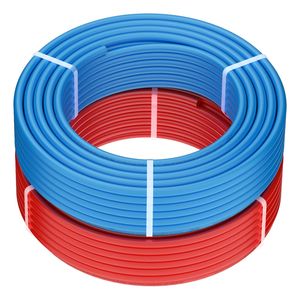 Tubo Flessibile PEX da 1/2 Pollice, 2 x 100 Piedi, per Acqua Potabile Calda/Fredda, Tubi e Flessibili in Plastica da 200 Piedi - Product Image 3
