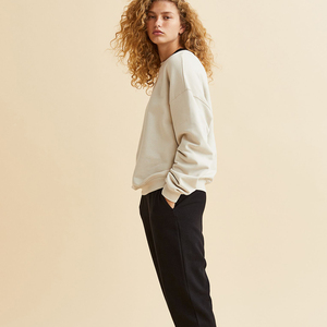 Pantalon Hip Hop Color Block pour Femme, Coupe Évasée, Décontracté, Style Jogger, Patte d'Éléphant, Empilé - Product Image 6
