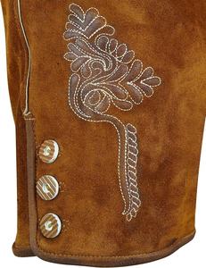 Lederhosen bavaroises - Lederhosen pour l'Oktoberfest - Shorts Lederhosen allemands - Vêtements traditionnels pour hommes pour l'Oktoberfest - Product Image 3