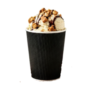 Gobelet à café en papier ondulé de 300 ml (10 oz) de qualité supérieure, écologique, biodégradable, recyclable, robuste, léger, impression personnalisée - Product Image 2