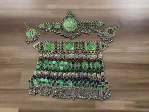 Afghan Fashion Jewelry <b>Sets</b> for Girls and Women Custom Size Color Options Available for Wedding - Product Image 4