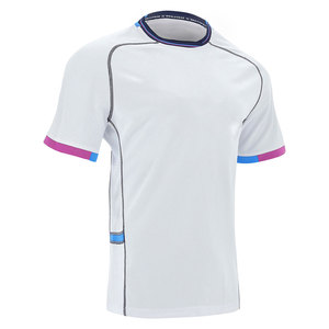 Camiseta de Rugby de Manga Corta Hecha de Poliéster, Nueva, MOQ Bajo, Camiseta de Rugby de Alta Calidad - Product Image 3