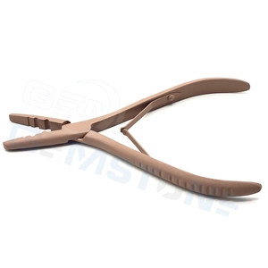 Hair <b>Extension</b> Multifunction Pliers 7 Inch 2 Hole Micro Nano Ring <b>Bead</b> Tool 1.5mm 3mm Professional Salon Clamp Remover - Product Image 4