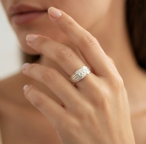 DIVYORO TRIPLE <b>CIRCLE</b> <b>RING</b> - Product Image 3