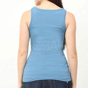 เสื้อกล้ามผู้หญิงอินเทรนด์ทรงเข้ารูป ผ้าบางเบา ระบายอากาศได้ดี เหมาะสำหรับใส่ไปยิมและใส่ลำลอง - Product Image 4