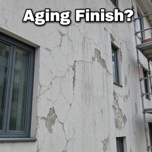Hairline Low VOC Crack Recoatable Maintenance <b>Waterproof</b> Coating Eco Friendly For EIFS Dryvit 1K Wall Over Existing Finish - Product Image 2