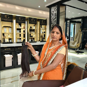 วิกผมตรงขนาด8-32นิ้วสีดำไม่หลุดจากธรรมชาติผมมนุษย์ผลิตในอินเดีย - Product Image 6