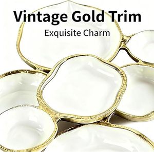 Plateau de service en aluminium avec bols intégrés, ensemble de service pour traiteur, ensemble de bols pour buffet - Product Image 5