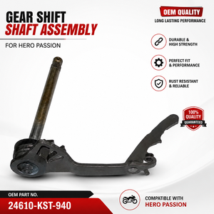Eje de Cambio de Marchas para Motocicleta OEM 24610-KST-940 para Transmisión Hero Passion, Pieza de Repuesto - Product Image 2