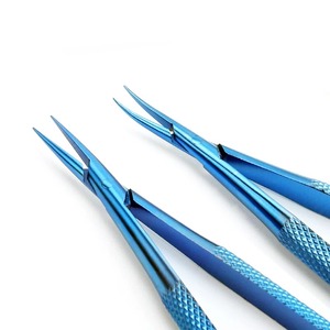 1 unidad de Pinza de sujeción Castroviejo de titanio, Pinza oftálmica, Pinza dental, Herramienta de sujeción, Instrumentos oftalmológicos, 14 CM, Aleación de titanio - Product Image 3
