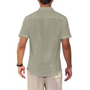 Chemise décontractée pour homme 100% coton – Design contemporain, chemise décontractée de luxe pour homme – Douce et confortable, fabriquée au Bangladesh - Product Image 6