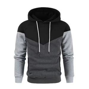 Sudadera con Capucha de Forro Polar para Hombre, Diseño de Bloques de Color y Estampado de Dibujos Animados, Manga Regular, Estilo Casual, Tejido de Punto, para Primavera, Corte Regular - Product Image 5