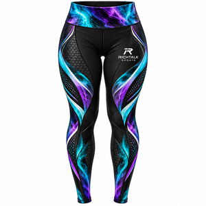 Latest Design Durable Best Material Women Sublimation <b>Leggings</b> Wholesale <b>Low</b> Moq Women Sublimation <b>Leggings</b> - Product Image 1