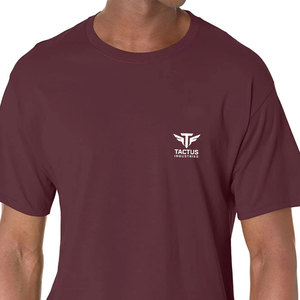 T-shirt tendance pour homme, logo imprimé personnalisé, 100% coton, coupe ample confortable, manches courtes, pour l'été - Product Image 3