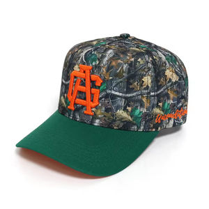 Gorra de béisbol táctica retro de camuflaje con cierre a presión, con rayas y parche, transpirable, para deportes al aire libre, senderismo/caza, para hombre - Product Image 1