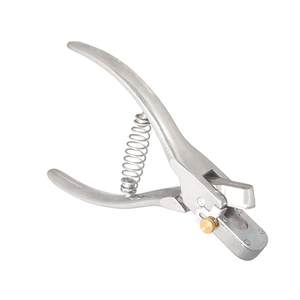Professional Livestock <b>Ear</b> Notcher Heavy Duty German Stainless Steel Reusable Cutter Farrier <b>Tools</b> Horse Identification <b>Tools</b> - Product Image 5