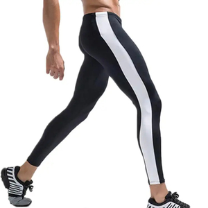 <b>Mens</b> Fitness Base Layer Leggings Quick Dry Stretch Running <b>Tights</b> Breathable Sports Training Pants Workout Activewear - Product Image 5