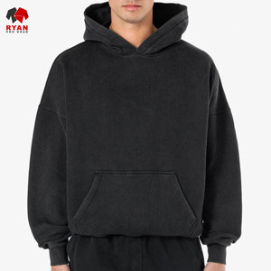 Sweat à capuche confortable et respirant en molleton 100% coton Ryan Pro Gear pour hommes avec logo personnalisé - Product Image 4
